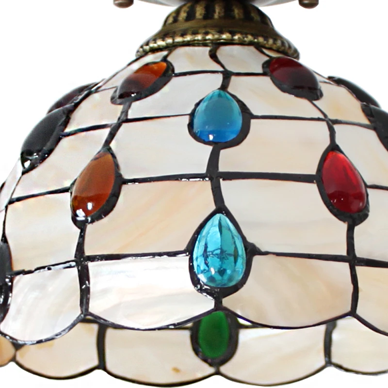 Simple European style shell bedroom ceiling lamp aisle porch corridor | Лампы и освещение