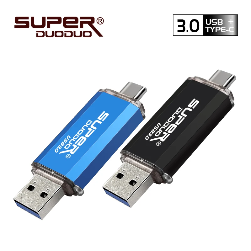 Флеш-накопитель OTG USB 3,0, флеш-накопитель, 128 ГБ, Тип C, Micro Usb накопитель, 16 ГБ, 32 ГБ, 64 ГБ, флешка для устройства type-C