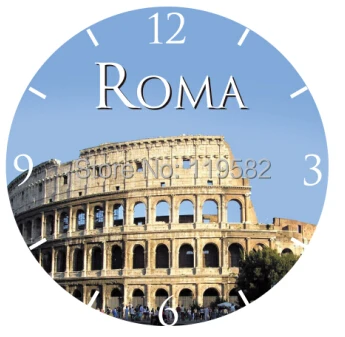 Бесплатная доставка сувенирные дорожные подарки часы Знаменитый Римский
