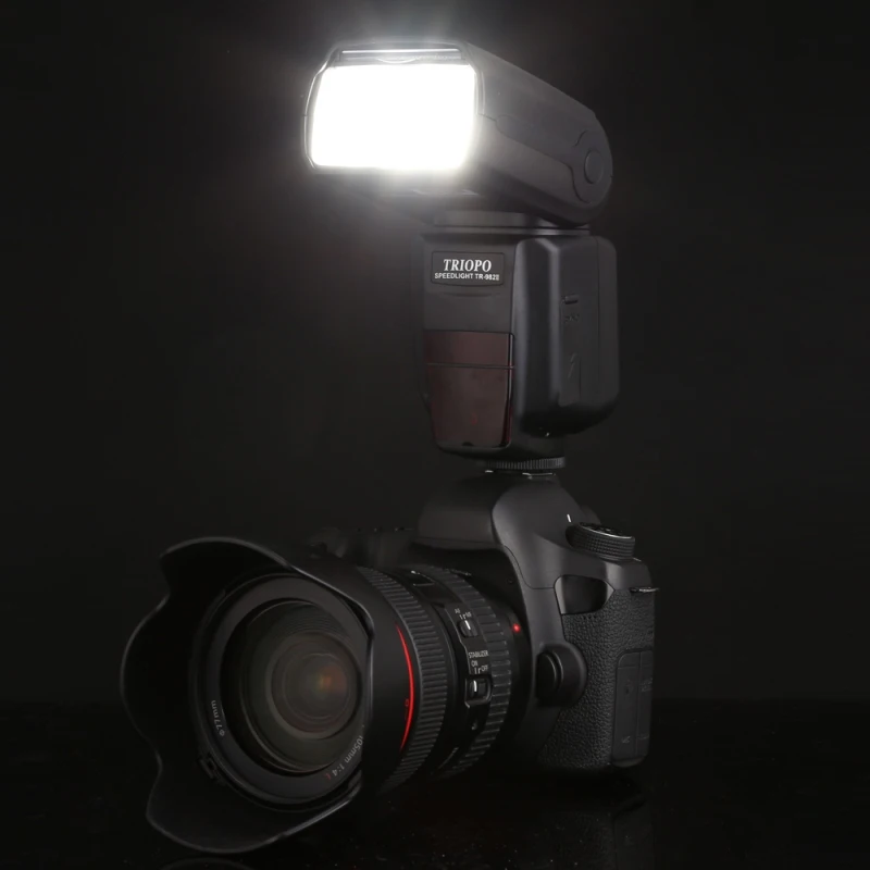 TRIOPO TR 982II N 1/8000 HSS мульти ЖК беспроводной мастер Slave Flash Speedlite TTL/M/Multi/S1/S2/SLAVE для