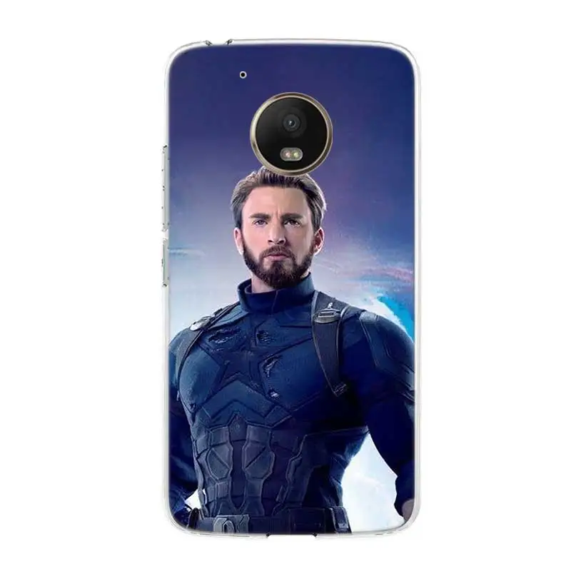 Chris Evans Avengers Silicone Hull Shell Back Case For Motorola MOTO G7 G5 G5S G6 E4 E5 Plus G4 Play Riverdale Cover |