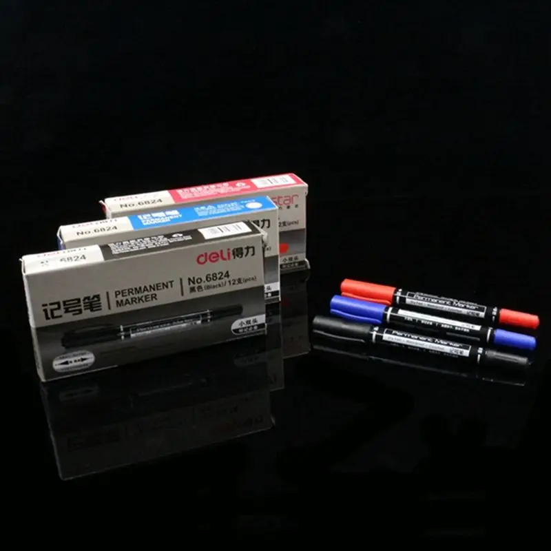 12 шт./кор. синяя ручка для переноса татуировок профессиональная маркерная тату