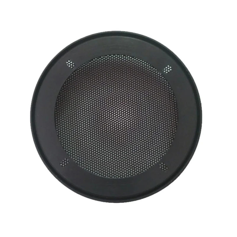

2pcs 4 inch Speaker Net Cover Round Speaker Protective Mesh Grille Speakers Plastic Frame Speaker Cases