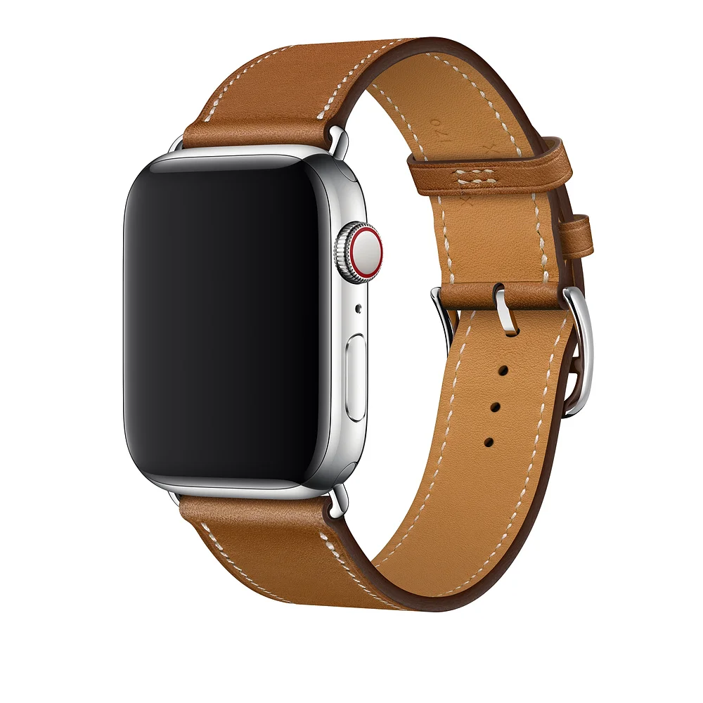 Кожаный ремешок для apple watch ремешок 44 мм correa apple watch 42 мм 38 мм 40 мм Iwatch 5 4 3 один тур pulseira браслет ремешок для часов