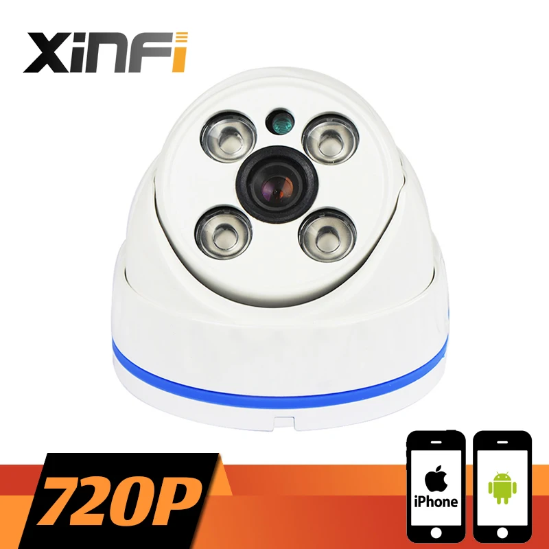 Наружная Водонепроницаемая сетевая IP камера XINFI HD 720P видеонаблюдения 1 0 МП P2P ONVIF