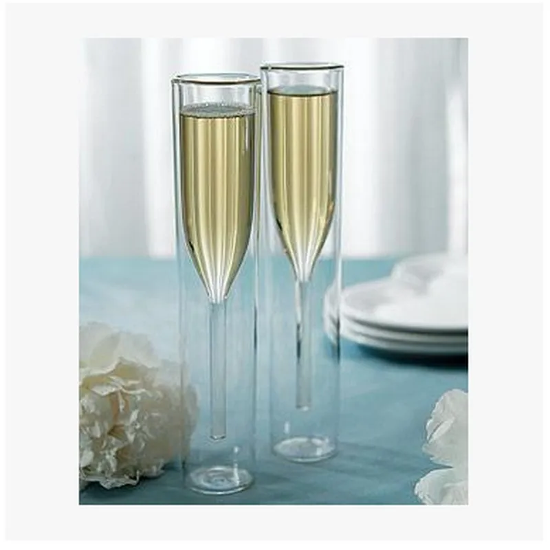 2 шт. элегантный бокал для шампанского Белого красного вина водки свадьбы