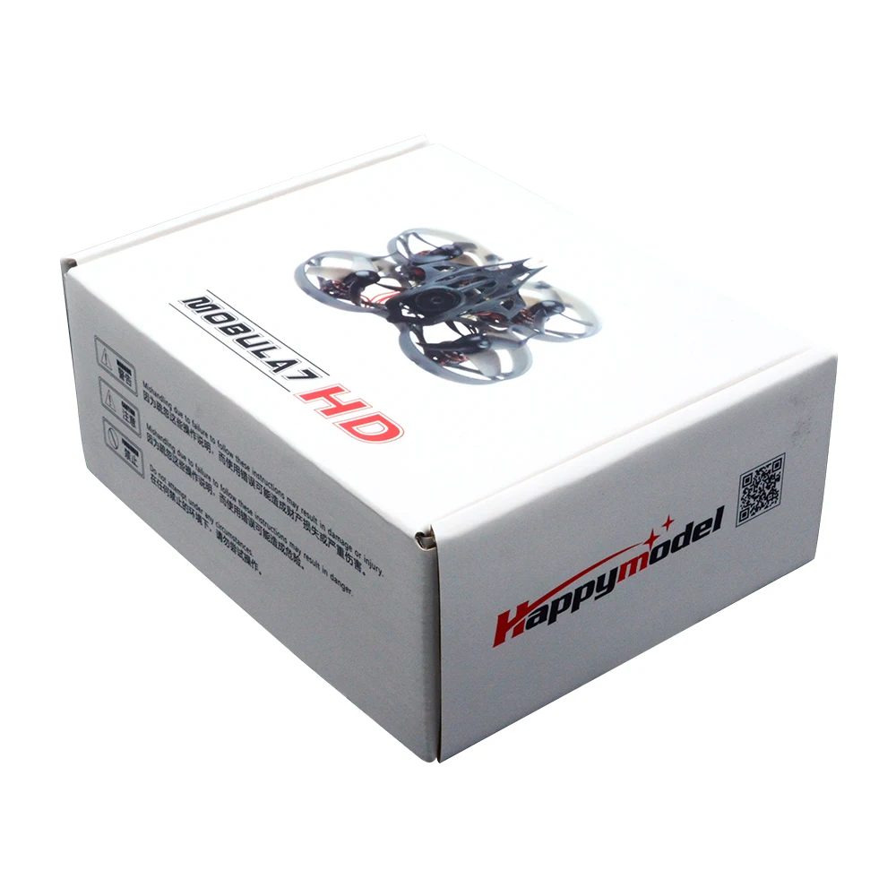 Happymodel Mobula7 HD 75 мм FPV мини-Дрон с камерой CADDX Turtle V2 3S 11 4 в 300 мАч 30C/60C аккумулятор