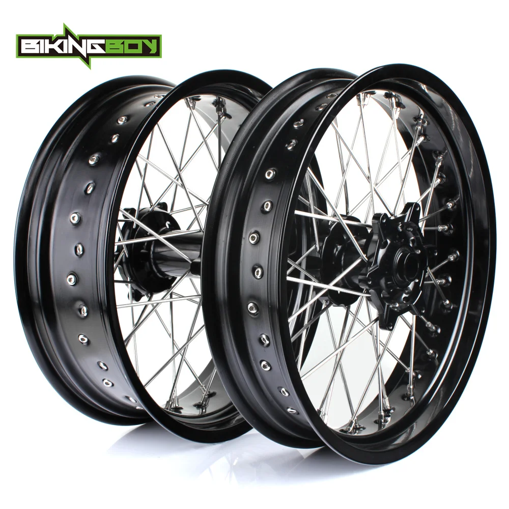 BIKINGBOY 3,5*17 4,25*17 супермото обод колеса концентратора для KTM 125-525 250 300 350 400 450 EXC EXC-F EXC-R XC XCW SX EXC XCF SX SXS SXS-F