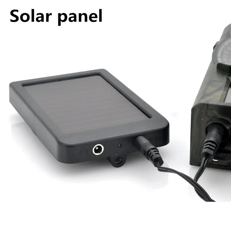 Solar panel Suntek HC-300M охотничья камера Chasse HC300M охотничья камера олень 12MP HD 940NM инфракрасная камера ночного видения для игры - Цвет: Solar panel