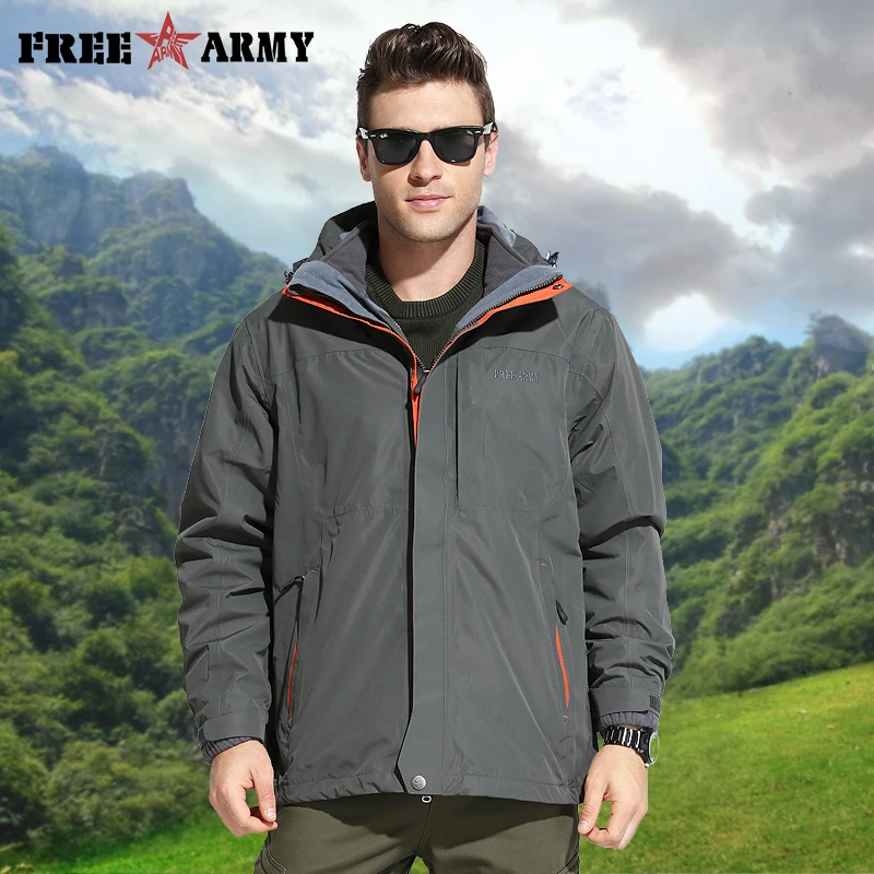 Куртка мужская водонепроницаемая ветрозащитная теплая синяя CY85028|male jacket|softshell