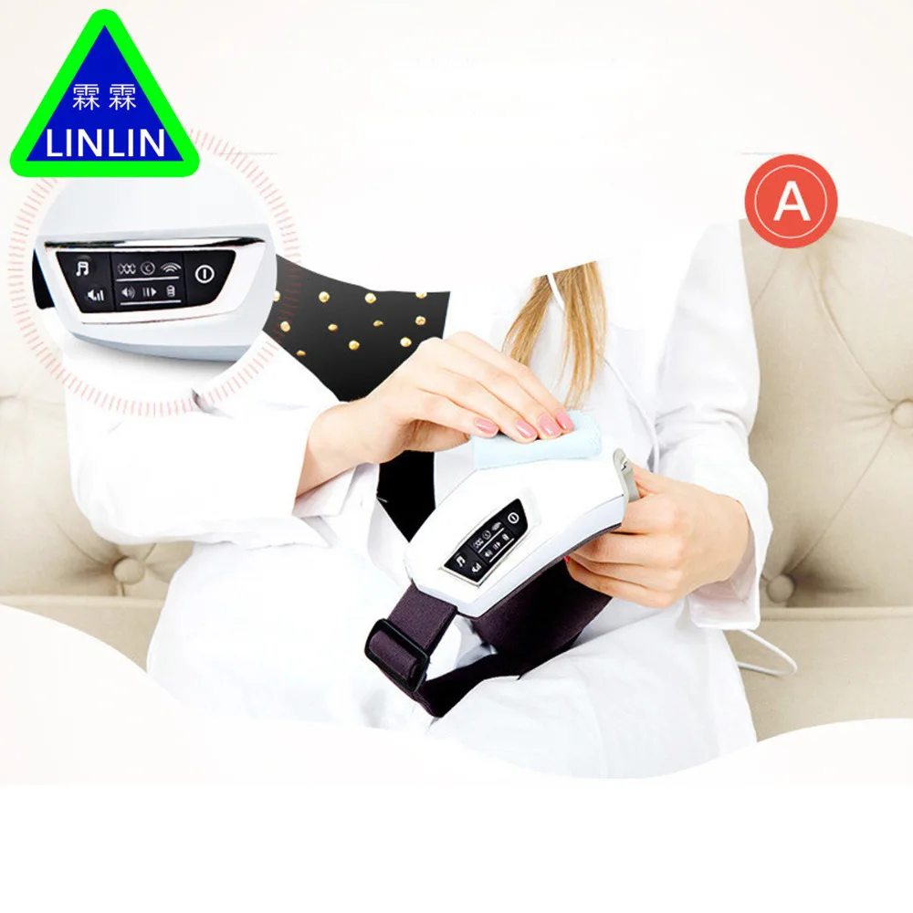 Электрический массажер для глаз с воздушным давлением mp3 функциями. Беспроводная