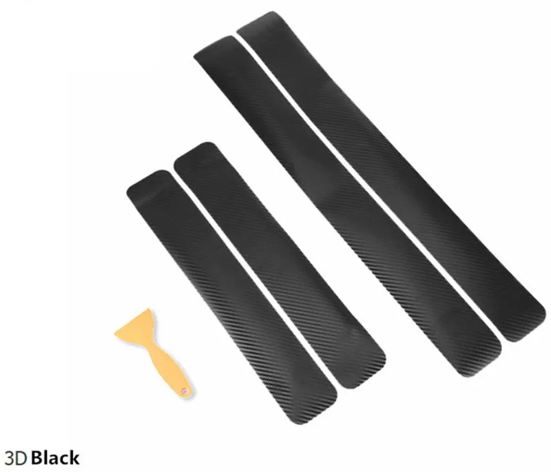 4 шт. автомобильные наклейки аксессуары автозапчасти для украшения порог машины