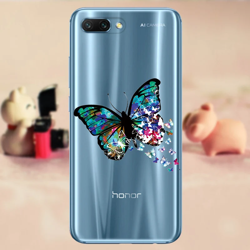 WCD CROWNPRO чехол для Honor 10 Funda, мягкий ТПУ чехол для Honor 10, силиконовый чехол для huawei Honor 10, чехол s Honor 10 Lite 10i Capa - Цвет: WCD