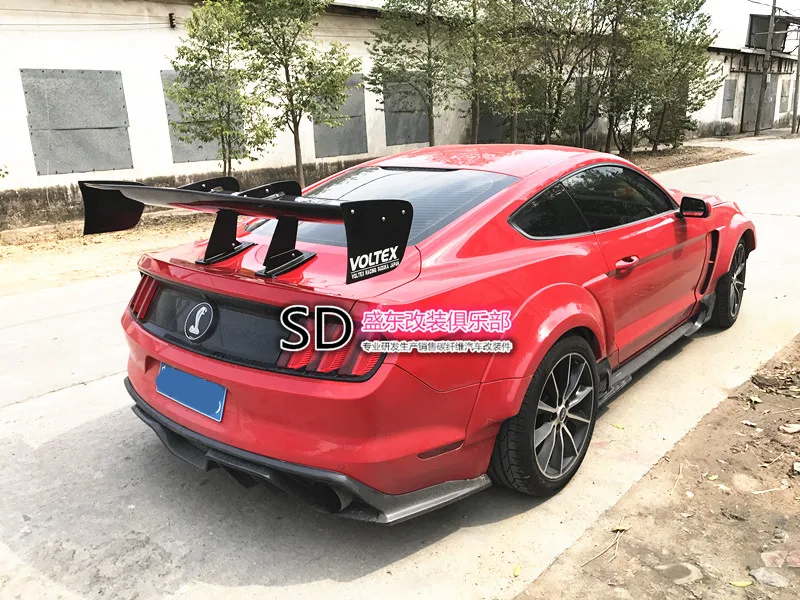 Подходит для крыльев спойлера из углеродного волокна FORD mustang GT VOLTEX|Спойлеры и