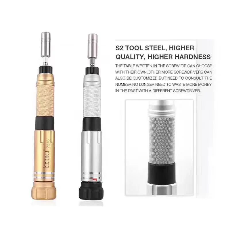BAKU BK 7276 прецизионные биты 6 в 1 Y 0 Pentalobe Phillips набор отверток для iPhone 7 6s 5 все серии|baku