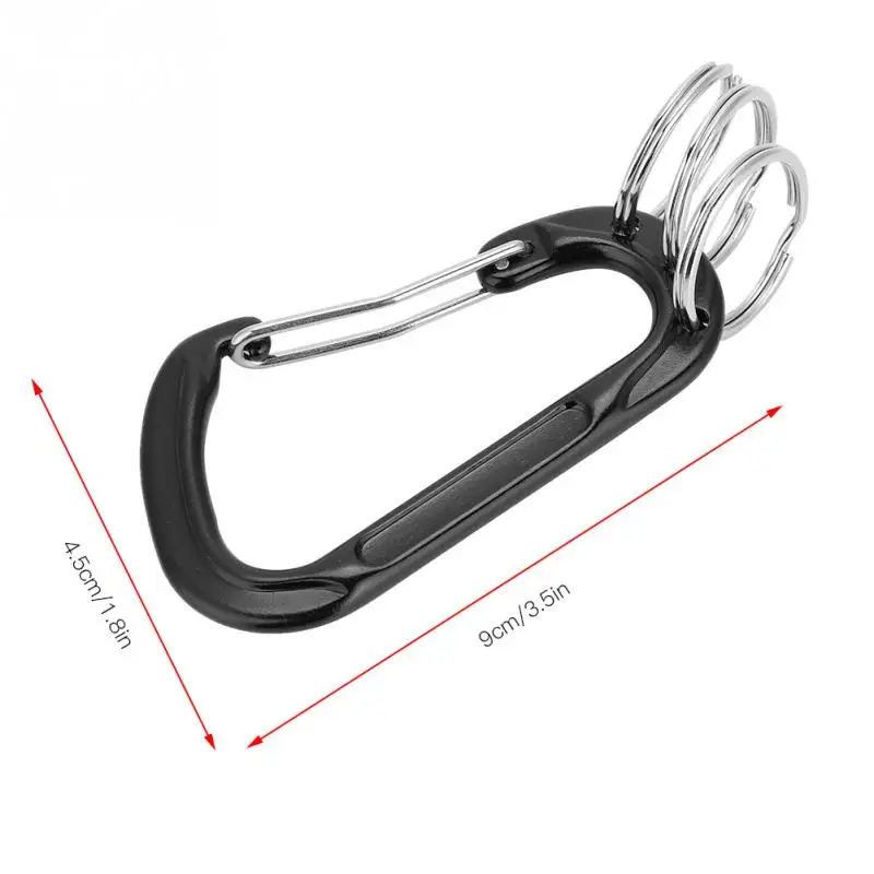 Многофункциональный Карабин из алюминиевого сплава уличный альпинистский замок