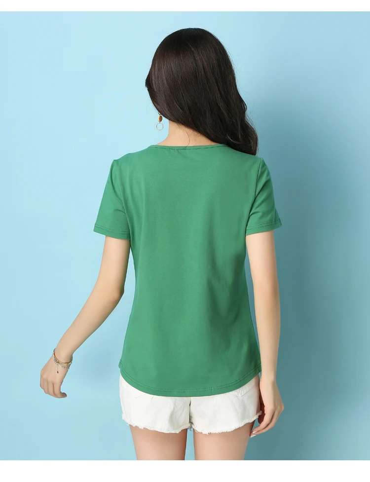 Blusas Mujer De Moda Летняя Повседневная блузка с вышивкой Женские топы с коротким рукавом Свободная рубашка больших размеров женская сорочка