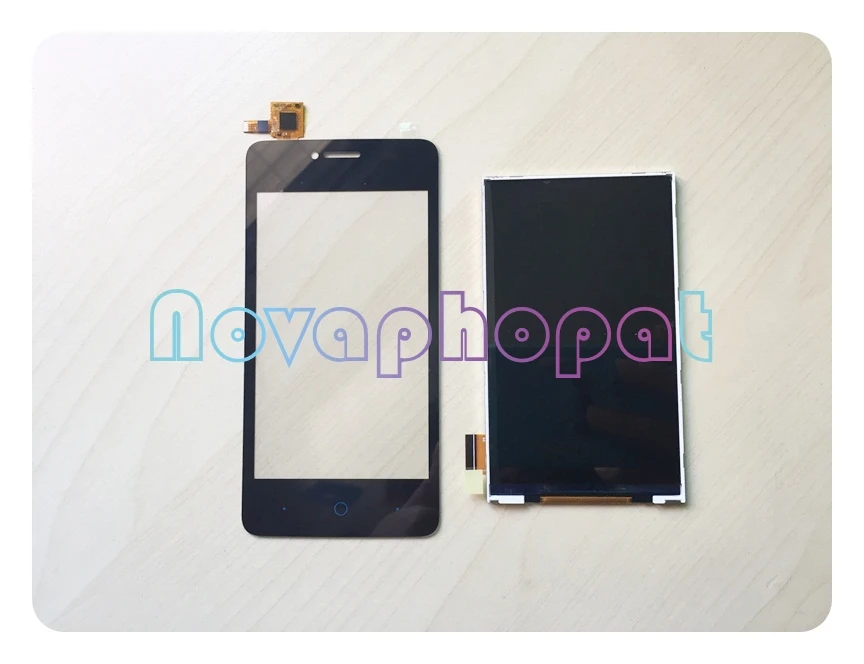 Черный сенсорный экран Novaphopat для ZTE Blade A3 ЖК + дигитайзер сенсор Замена|touch screen