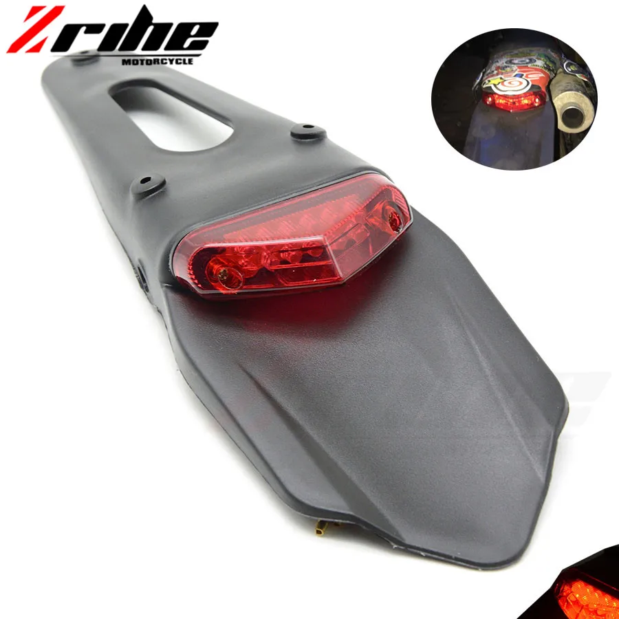 

Motorcycle bike rear fender taillight of the LEDs stop for EXC WRF 250 400 426 450 enduro CRF450X CRF Motorcycle Accessories