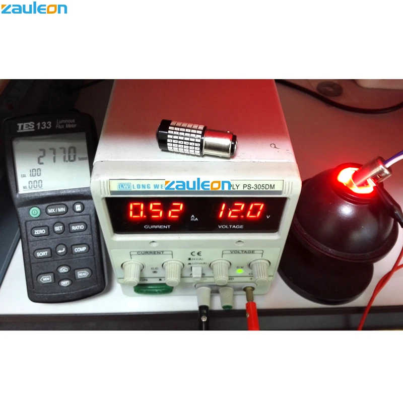 Zauleon 2 Шт 1157 P21/5 Вт BAY15D красный задний светильник светодиодный стробоскоп задний тормоз Стоп светодиодный автомобильный светильник