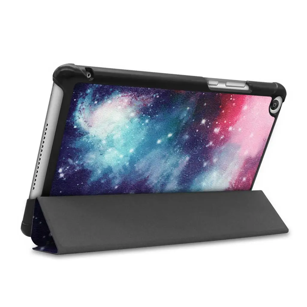 Ультра тонкий чехол для huawei Mediapad T5 8 0 дюймов из искусственной кожи на магните с