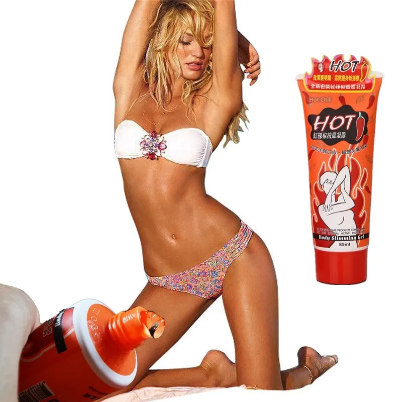 Похудение дикого Красного перца крем для тела 1 бутылка кремы похудения сжигания