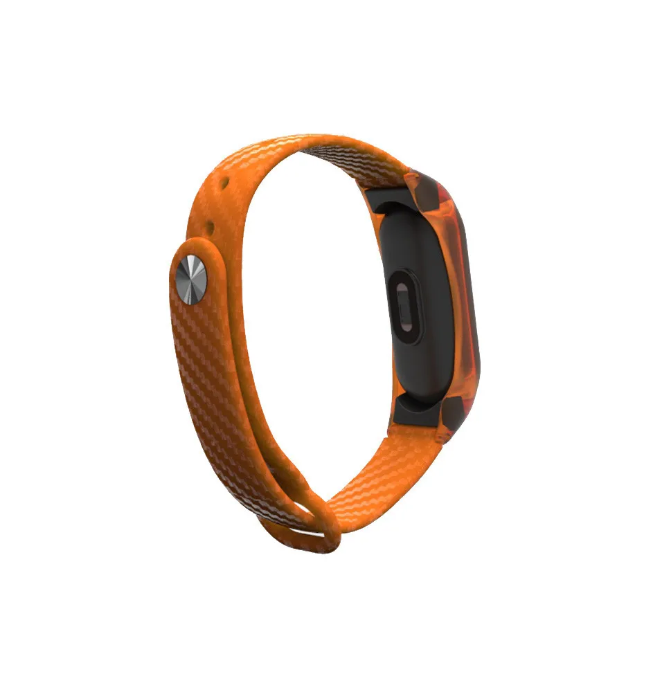 2018 новый модный прозрачный браслет TPE спортивный стиль ремешок для Xiaomi Mi Band 2 Android