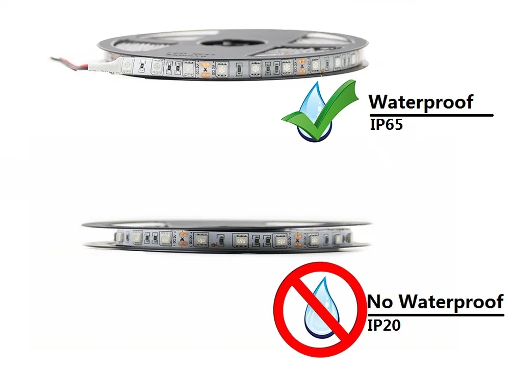 SMD 5050 RGB Светодиодная лента Водонепроницаемый 60 Светодиодный s/m 5 м/лот DC 12 В RGBW RGBWW СВЕТОДИОД световая лента Гибкая неоновая Luz монохромная