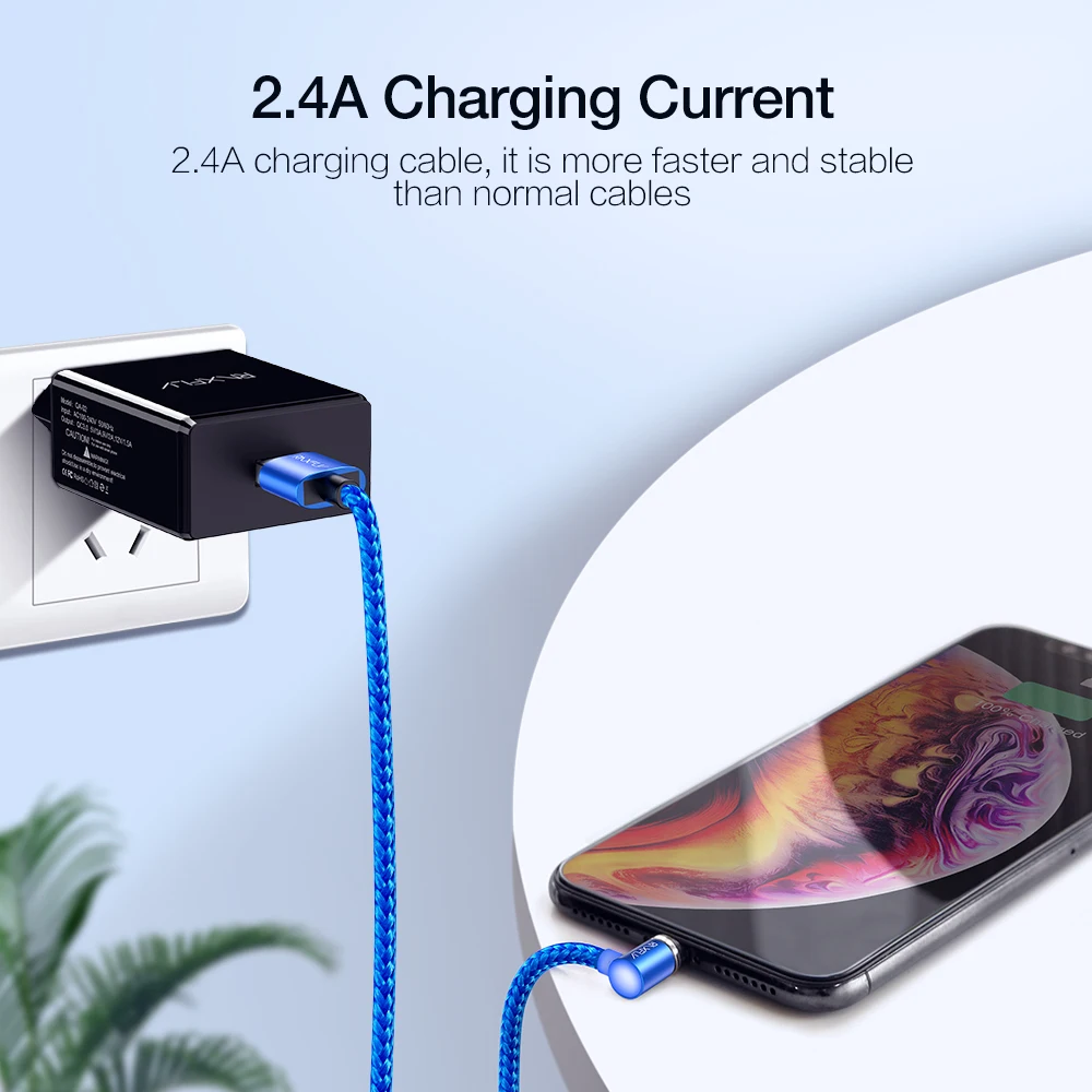 Магнитный usb-кабель RAXFLY для быстрой зарядки Samsung S8 кабель iPhone 11 XR кабели Micro USB Type-C