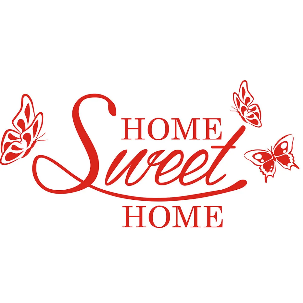 Sweet home love wall art stickers bedroom decoration diy family applique mural poster vinyl paper *C | Дом и сад