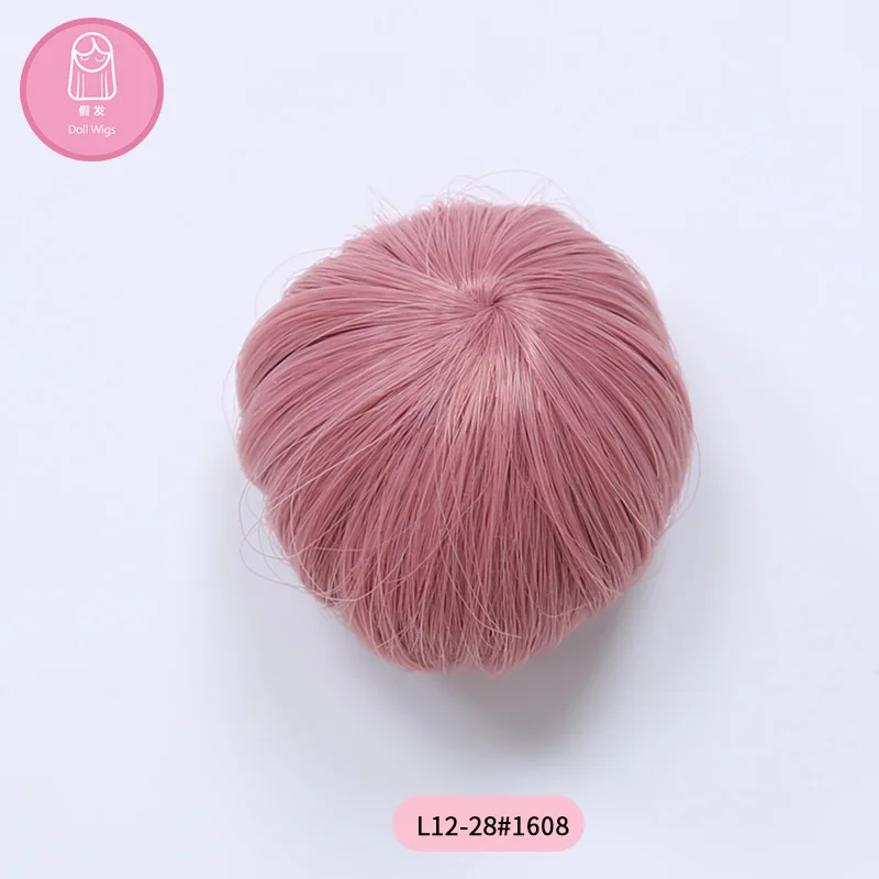 Парик для куклы BJD L12 # бесплатная доставка размер 9 см 1/12 высокотемпературный