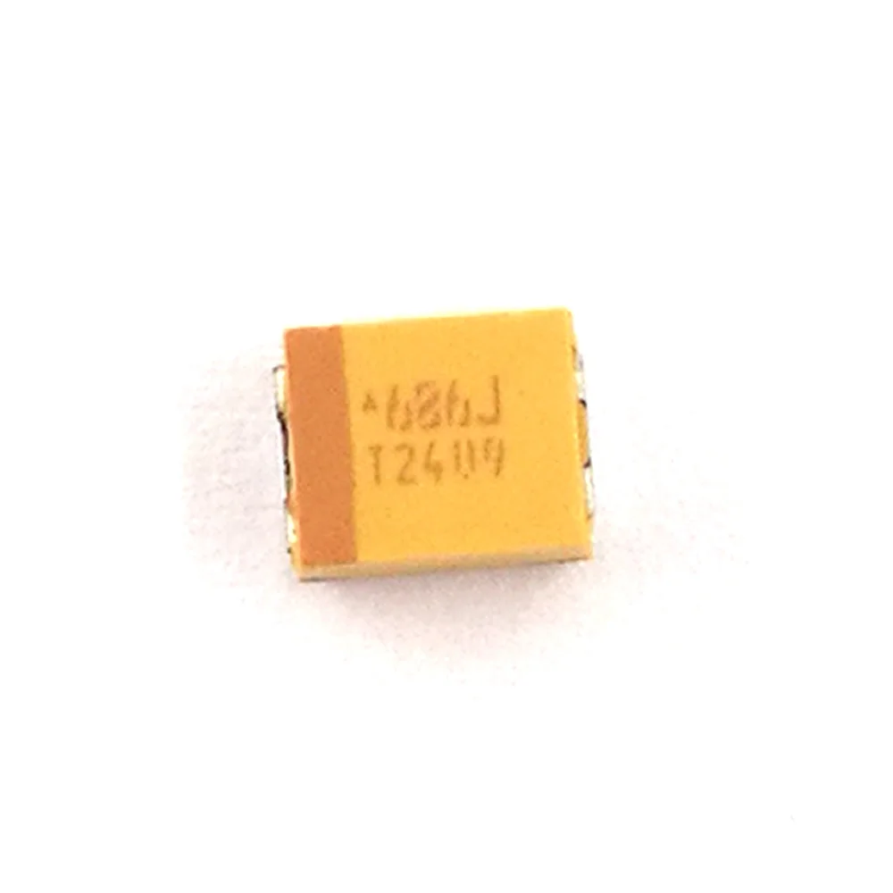 MCIGICM 20 шт. B 3528 68 мкФ 6 3 V SMD Танталовый конденсатор | Электронные компоненты и