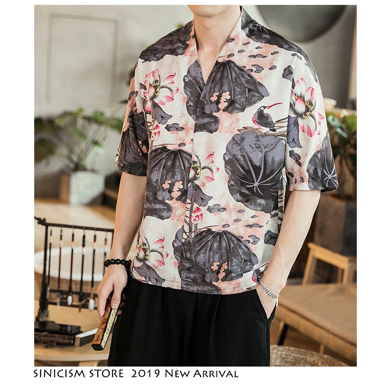 Sinicism Store Мужские Винтажные Летние футболки мужские 2019 повседневные уличные в