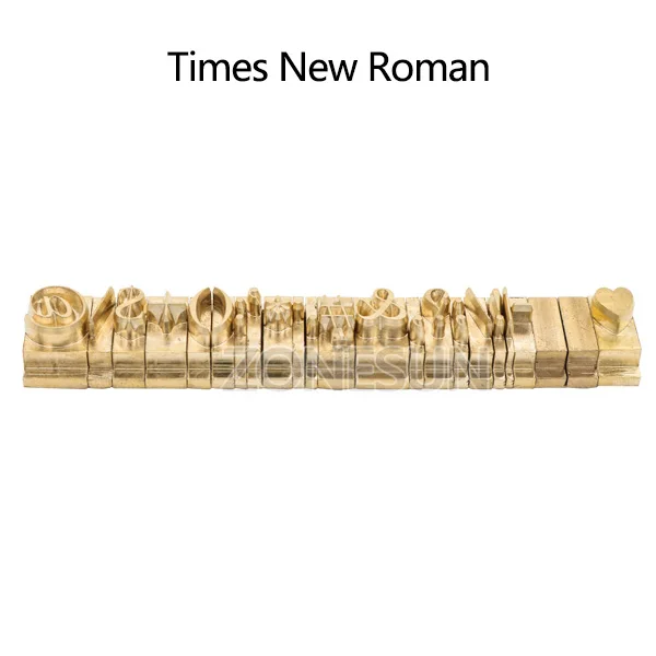 Symbol TNR ZONESUN T Тип Гибкие буквы, CNC гравировальная форма горячего тиснения фольги машина, номер, алфавит, символ настройки шрифт для формы - Цвет: Symbol TNR