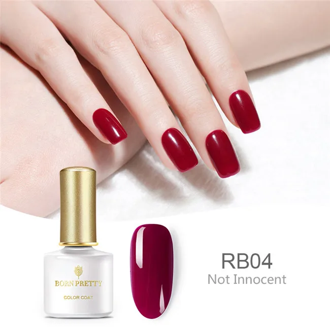Not Innocent BORN PRETTY Red Blaze серия уф-Гель-лак чистый цвет ногтей Гель-лак замачиваемый Гель-лак для нейл-арта лак для рисования - Цвет: Not Innocent