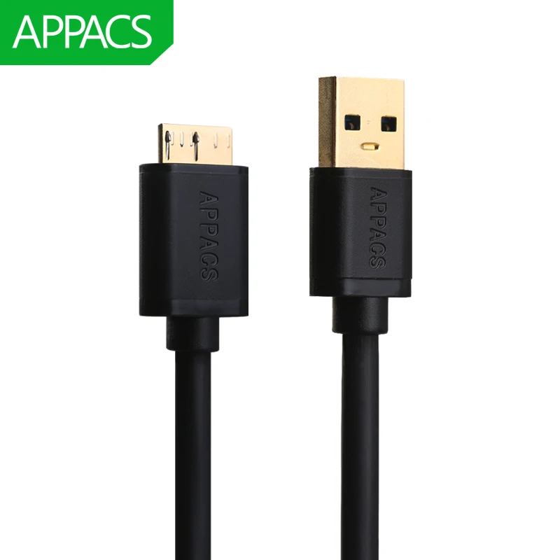 Высокоскоростной кабель Micro USB 3 0 APPACS быстрое зарядное устройство синхронизация