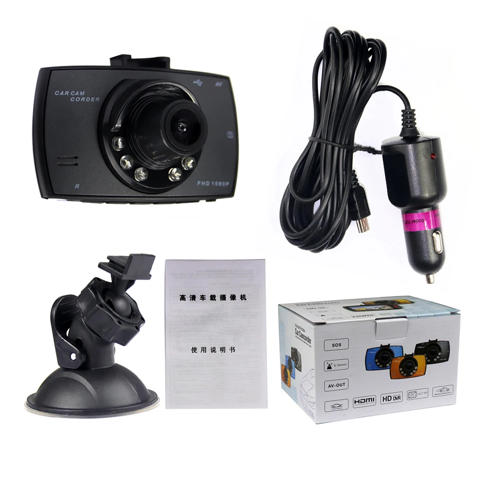 Автомобильный dvr 170 широкоугольный рекордер Full HD 1080 P Dash Cam видеорегистратор 6