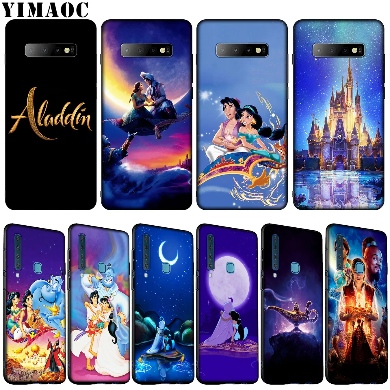 YIMAOC мультфильм Aladdin Мягкий силиконовый чехол для телефона Samsung Galaxy S20 Ultra S10 Lite S9 S8