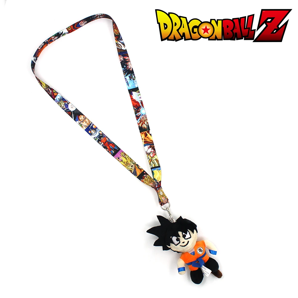 Dragon Ball Z телефон Веревка Сон Гоку плюшевые аниме Подвески сотовый Висячие веревки