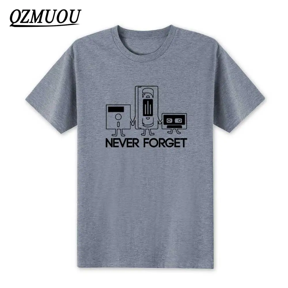 2020 Новая мода никогда не забывает дисковая кассета VHS Tech Geek футболки с принтом