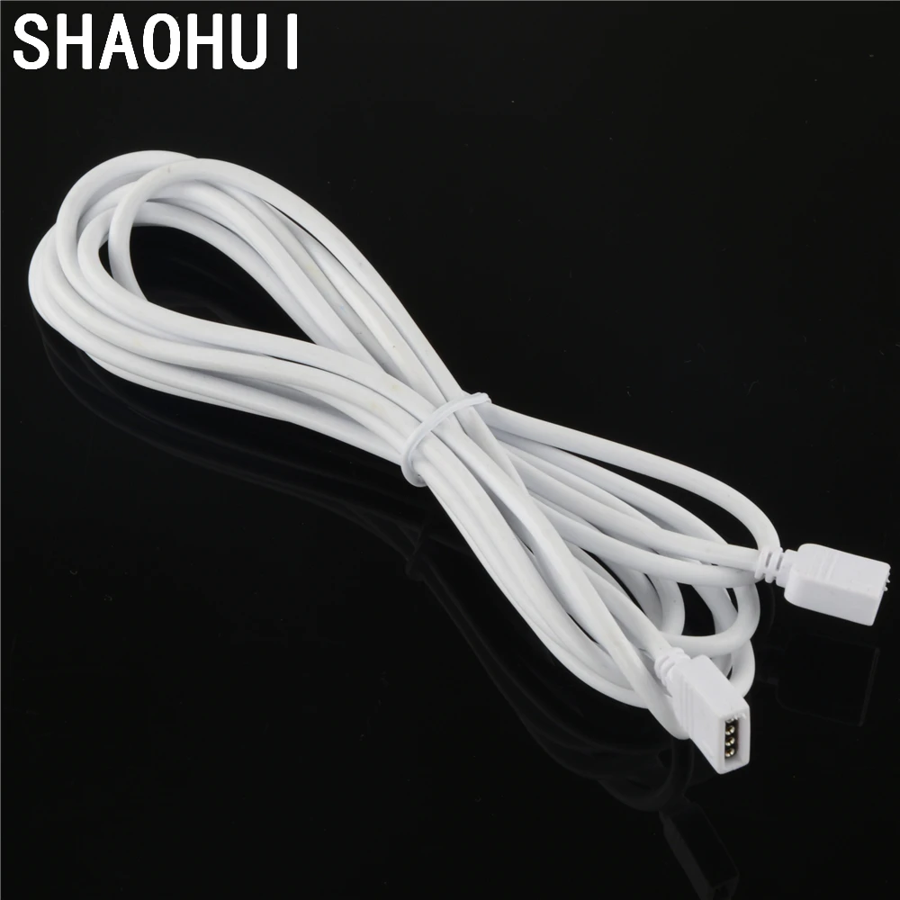 1 м 4 PIN RGB led разъем удлинитель Кабель провод с 4pin для SMD 5050 3528 светодиодные полосы