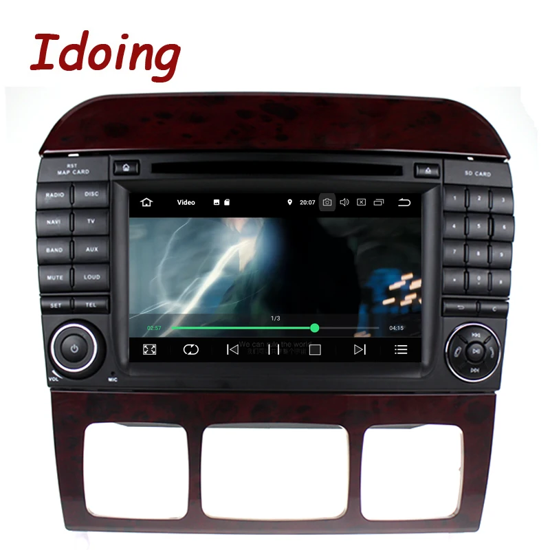 Автомагнитола Idoing 7 &quotPX5 4G + 32G 8 ядер 2Din Android 0 GPS DVD мультимедийный плеер для Mercedes-Benz