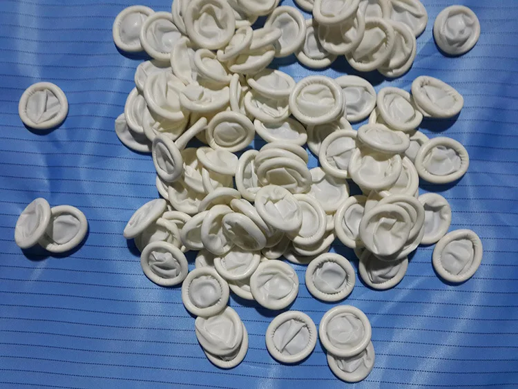 900pcs/bag Finger Cots Nail Art Latex tips Protective White Small Rubber Gloves Protector Cover Tools | Инструменты
