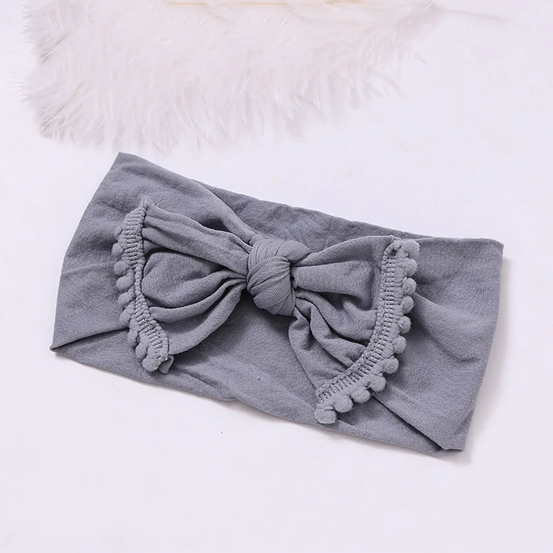 

2018 New Soft Kids Children High Quality Cotton Venonat Solid Fashion Hair Band Hot Sale Hair Accessories Headband