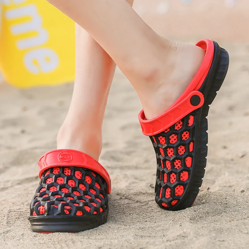 Туфли-сабо для сада мужские легкие быстросохнущие летние пляжные тапки