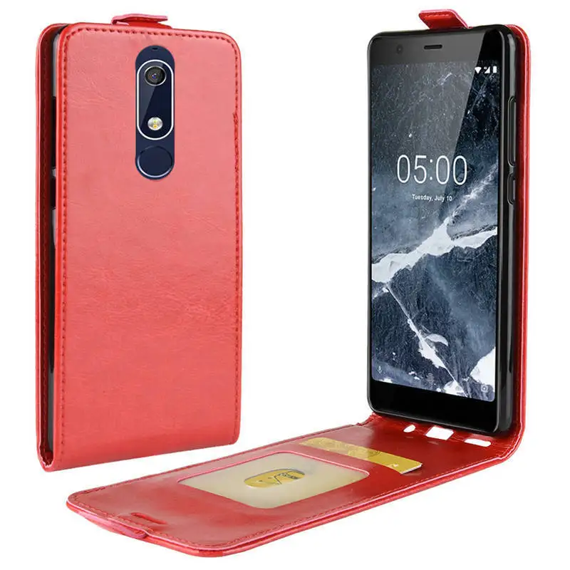 Чехол для Nokia 5 2018 чехол 1 задняя крышка из искусственной кожи дюйма телефона TA-1061