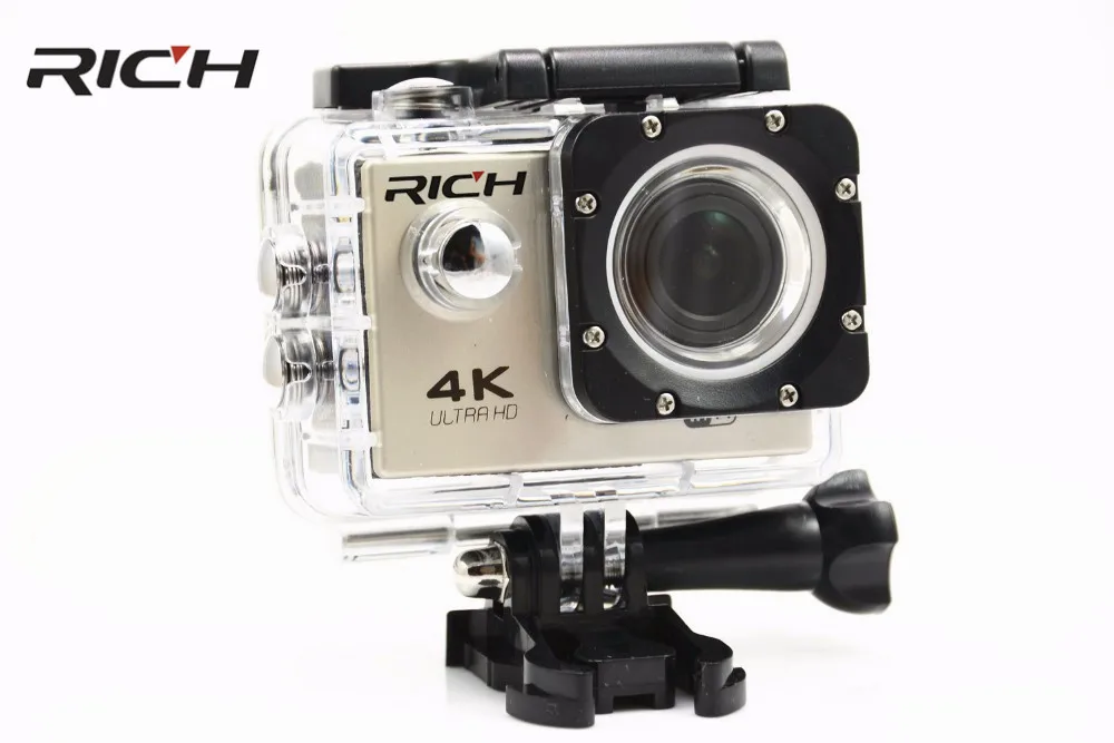 F60R 4k WIFI Удаленная Экшн камера 1080p HD 16MP GO PRO стильная на шлем 30 метров