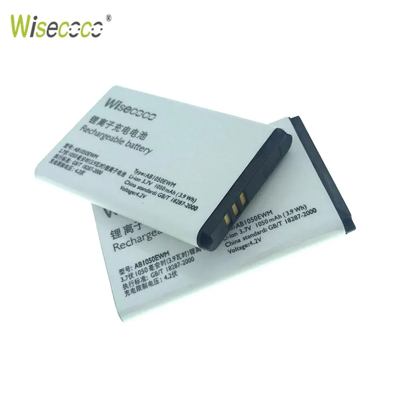 Wiscoco новый оригинальный 1050 мАч AB1050EWM Аккумулятор для Philips X216 Смартфон высокого