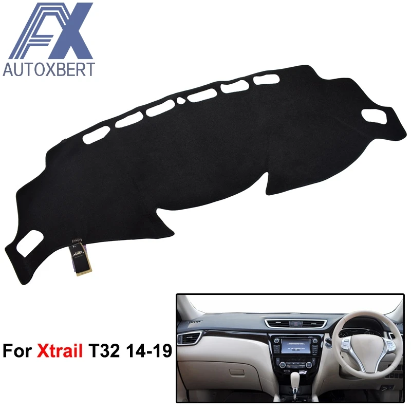 Для Nissan Xtrail X Trail T32 солнцезащитный Коврик приборной доски крышка панели Dashmat Dash Mat