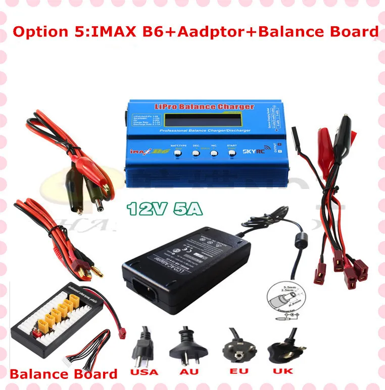 Оригинальный IMax B6 B6AC 2 s 6 7 4 v 22 цифровой ЖК Lipo NiMh Зарядное устройство i max b6 (вариант